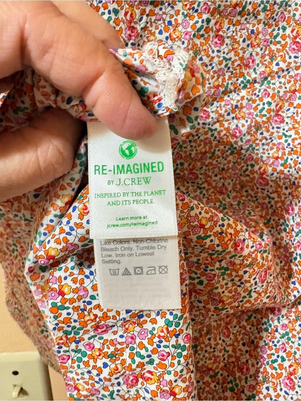 J. Crew Liberty Fabric Eloise Floral Beach Cover-up Dress